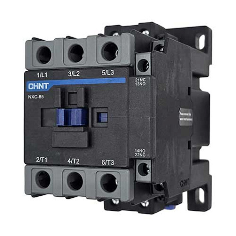 Контактор магнитный NXC-85, 3P 220V 50/60HZ 85А, 1NO+1NC_CHINT_836816